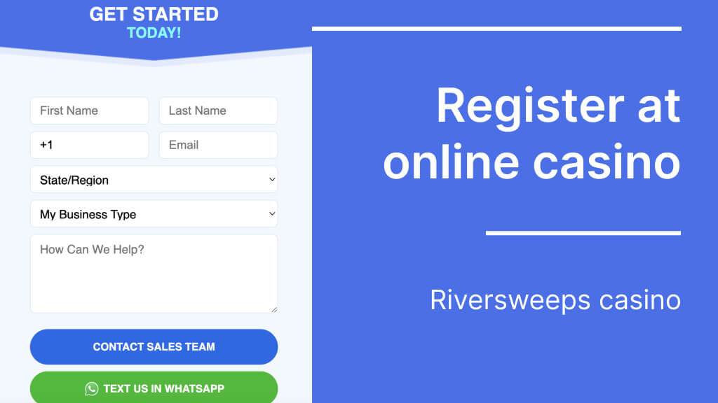 Register at riversweeps online casino