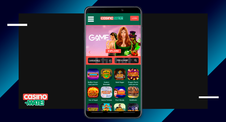 Casino Mate Mobile Version